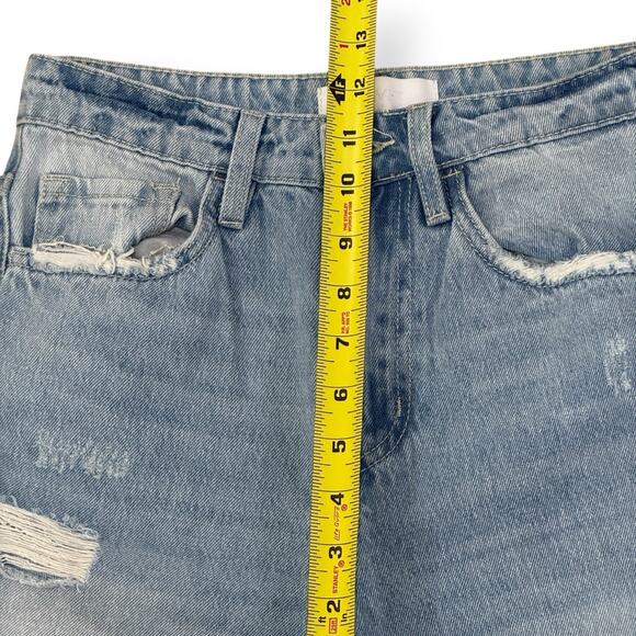 Vervet Los Angeles Denim Super High Rise 90's Vintage Flare Jeans 25 Light Wash - Picture 8 of 9